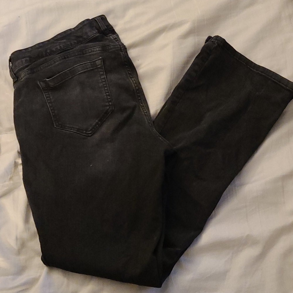 Torrid slim boot jeans vintage black sz 16R - Picture 2 of 5